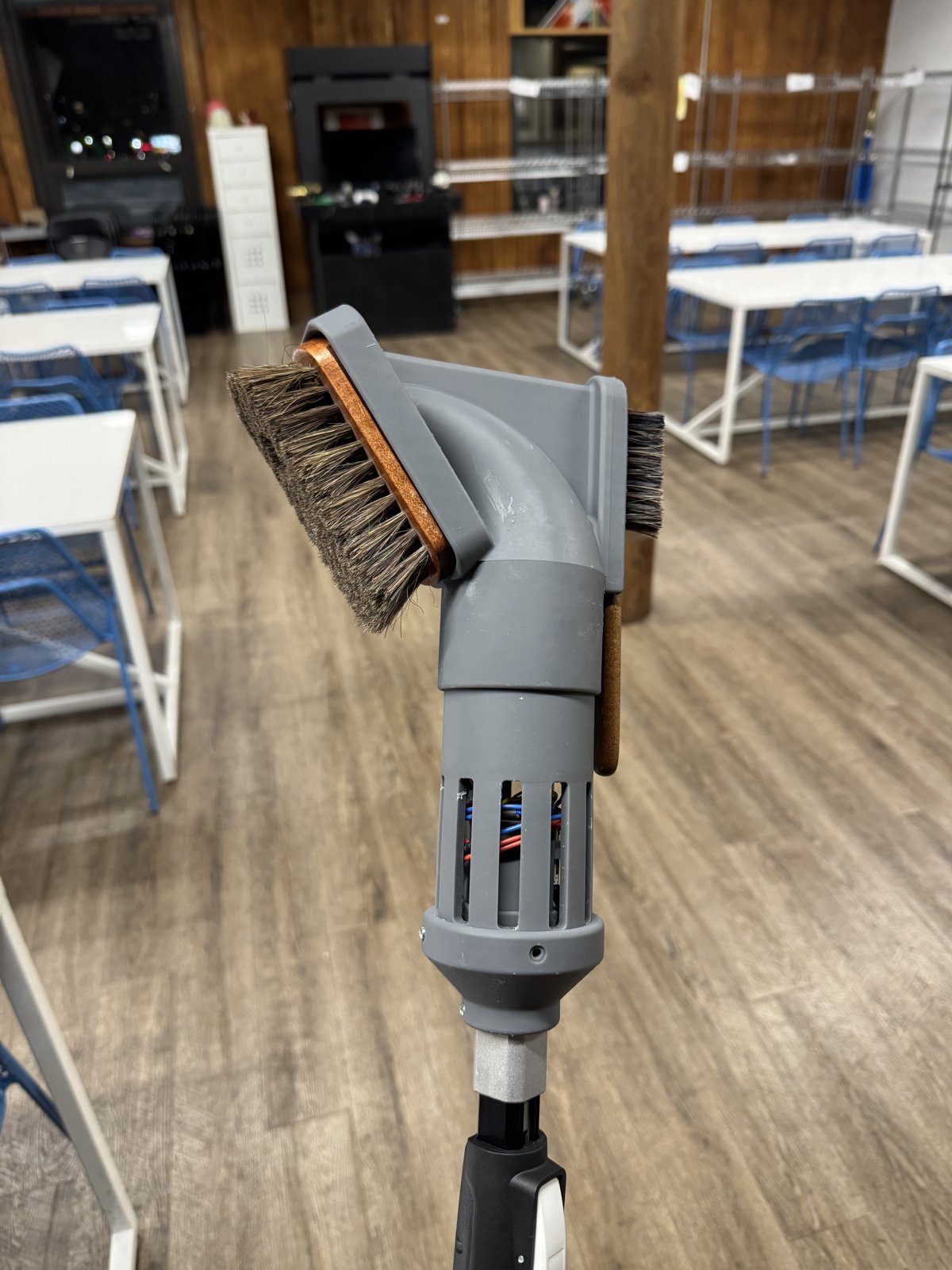 Side view of the final prototype